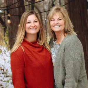 Ashley Rosstedt and Barb Larson